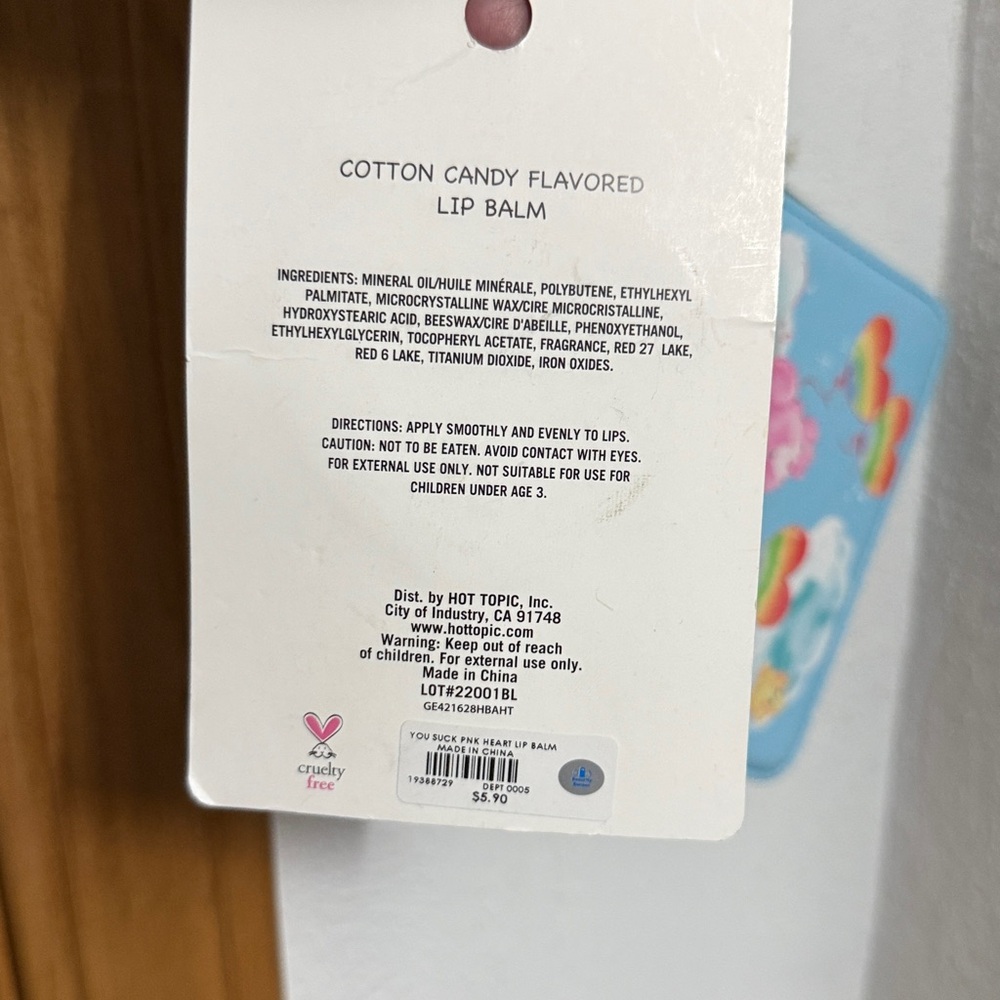 HELLO Kitty/Carebear🌈Loungefly Wallet+🧸🎀NIB Stuffed Set+You Suck💗lip balm - Picture 9 of 16
